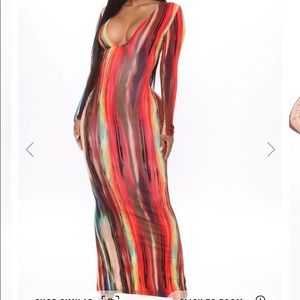 Long Sleeve Maxi Dress